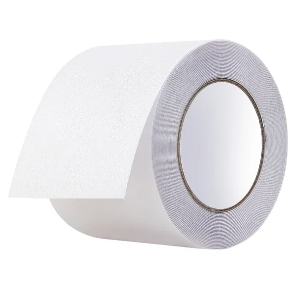 Anti-Slip Tape, 30 FT x 4 inch Transparent Non-Slip Grip Tape for Indoor & Outdoor Use, Ultra-Clear Non Skid Traction Treads for Bathrooms Boats Stairs Pools, Safe & Comfortable for Bare Feet - Image 4