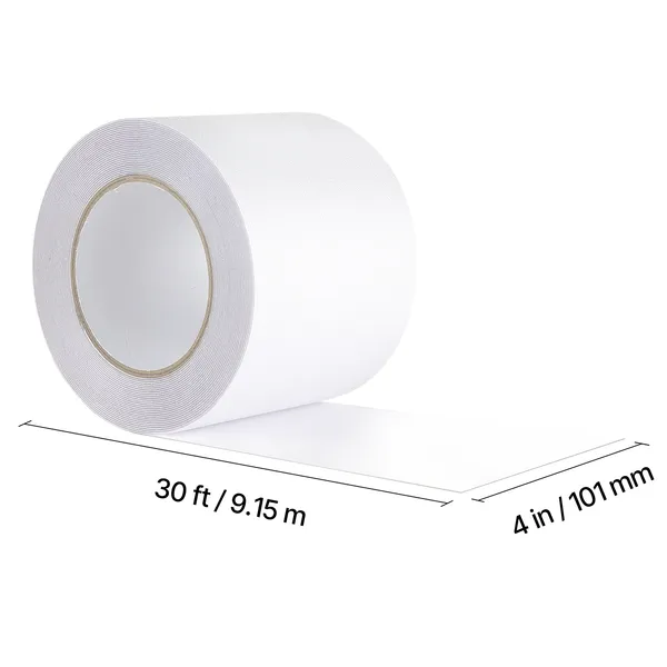Anti-Slip Tape, 30 FT x 4 inch Transparent Non-Slip Grip Tape for Indoor & Outdoor Use, Ultra-Clear Non Skid Traction Treads for Bathrooms Boats Stairs Pools, Safe & Comfortable for Bare Feet - Image 6