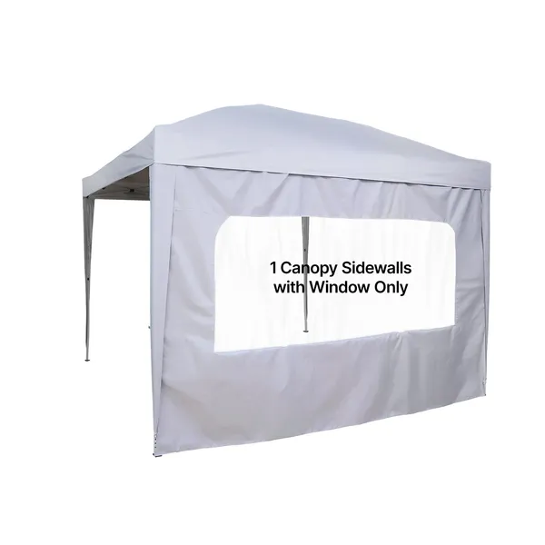 Canopy Sidewalls, Fit for 10 x 10 ft Pop Up Canopy Tent, Tent Side Walls with Waterproof and Sunlight Protection Layer for Outdoor Event Tents, Vendor Booths, Camping (1 Sidewall Only, White) - Image 12
