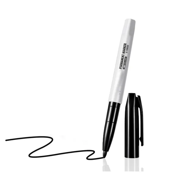 Permanent Markers, 36 Pack Black Permanent Marker Set, Quick Drying & Fade Resistant, Fine Point Markers for Plastic, Paper, Metal, and More - Image 10