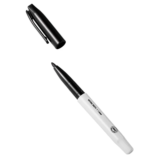 Permanent Markers, 36 Pack Black Permanent Marker Set, Quick Drying & Fade Resistant, Fine Point Markers for Plastic, Paper, Metal, and More - Image 11