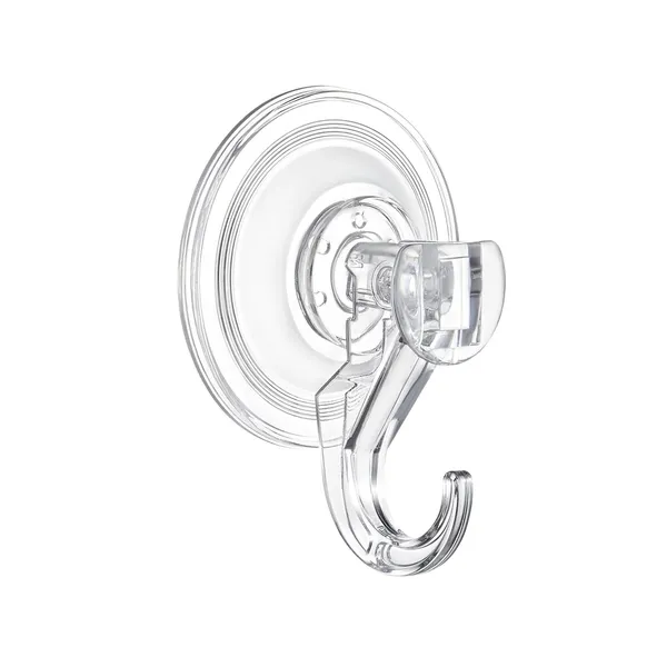 Suction Cup Hooks 6 Pack, 2.76 x 3.54 x 1.57 inch, 10 LBS Max Load Clear Shower Suction Cups, Strong and Reusable Heavy Duty Wall Holder, for Loofah, Towel, Glass, Window, Kitchen, Bathroom - Image 7