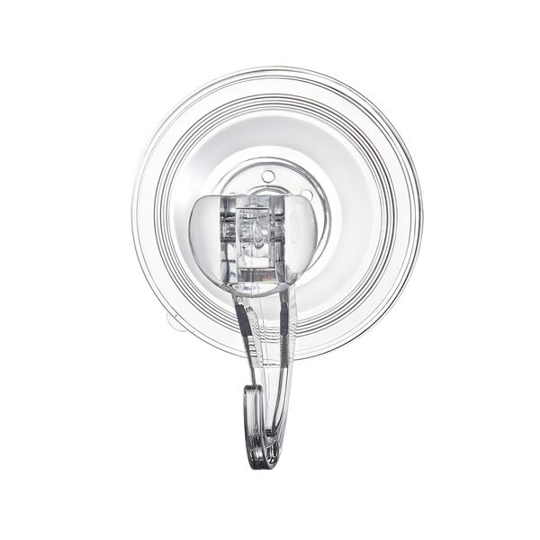 Suction Cup Hooks 6 Pack, 2.76 x 3.54 x 1.57 inch, 10 LBS Max Load Clear Shower Suction Cups, Strong and Reusable Heavy Duty Wall Holder, for Loofah, Towel, Glass, Window, Kitchen, Bathroom